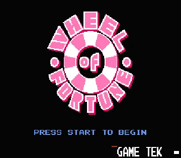 Wheel of Fortune (USA) (Rev 1) screen shot title